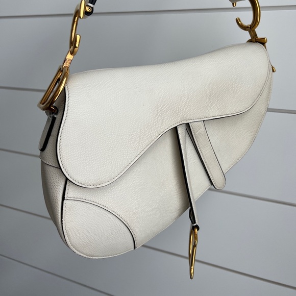 🕊SOLD! Dior saddle bag white leather (BAG ONLY) - Picture 13 of 15